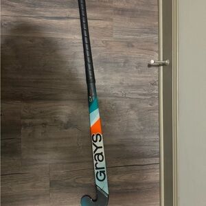 Grays Field Hockey Stick with Black and Teal Design